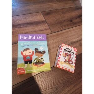 Mindful Kids Mindfulness Activities Cards Mad Dragon Anger Control Card Game Set